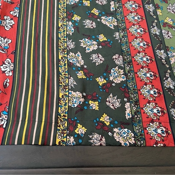 TINY by Anthropologie Women's Boho Floral Chiffon Mini Dress Sz Small - Picture 4 of 15